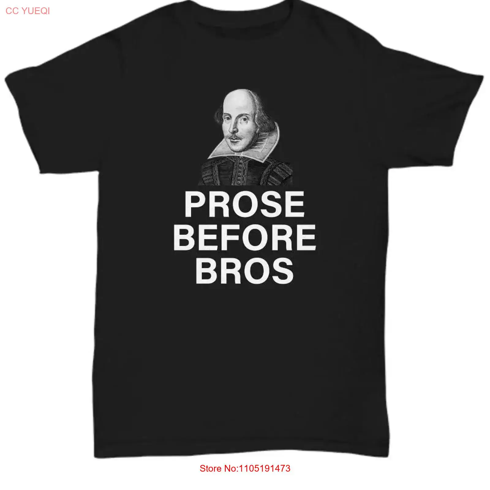 Vintage Fashion Ideas - T-shirt drôle Shakespeare, idée thespian, prose