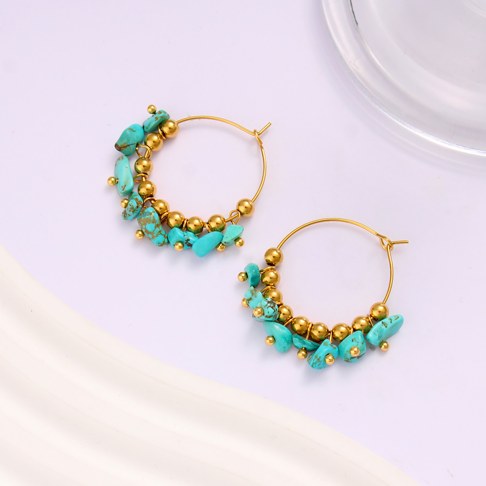 French Vintage Fashion - Accessoires DIY : Grandes boucles d'oreilles