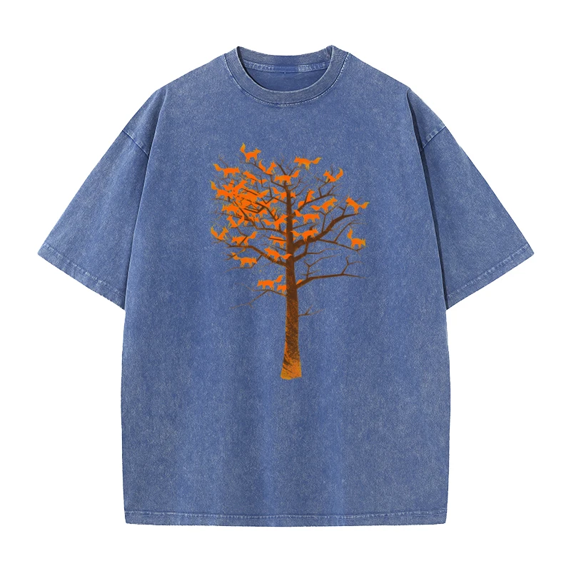 Vintage Fashion Ideas - T-shirt vintage Tree Of Fox, t-shirt