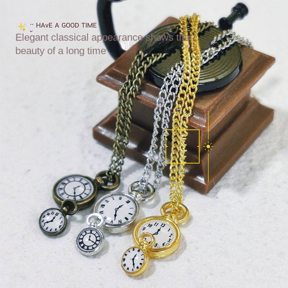 Vintage Fashion Toys - Montre de poche de simulation de