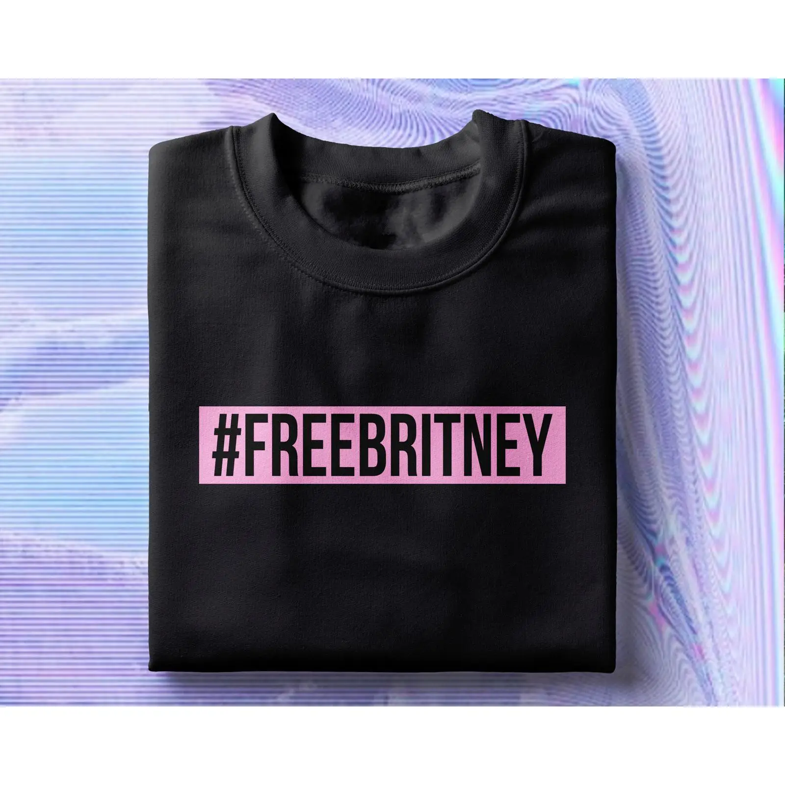 Vintage Fashion Hashtags - T-shirt Hashtag FreeBritney en coton peigné