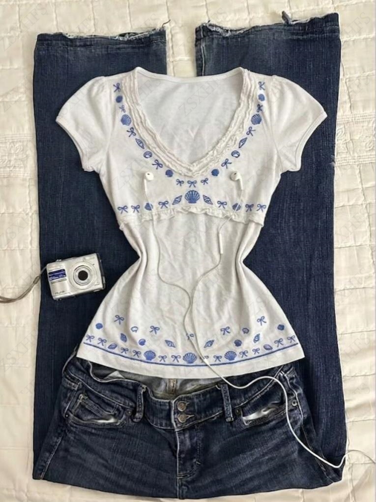 Vintage Fashion Subculture - T-shirt vintage punk, été, années 90,