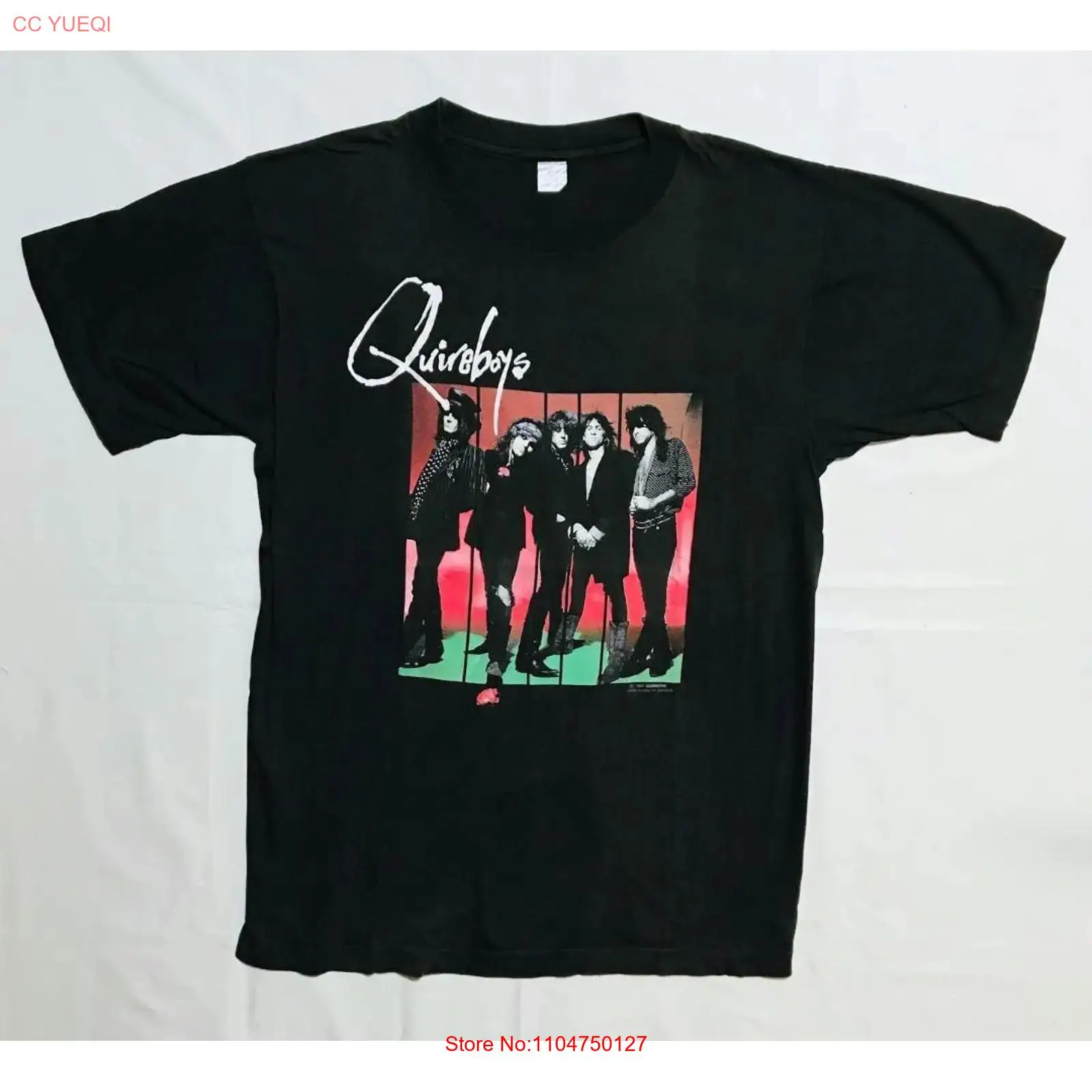Vintage Fashion Uk - T-shirt THE QUIREBOYS UK TOUR 1990