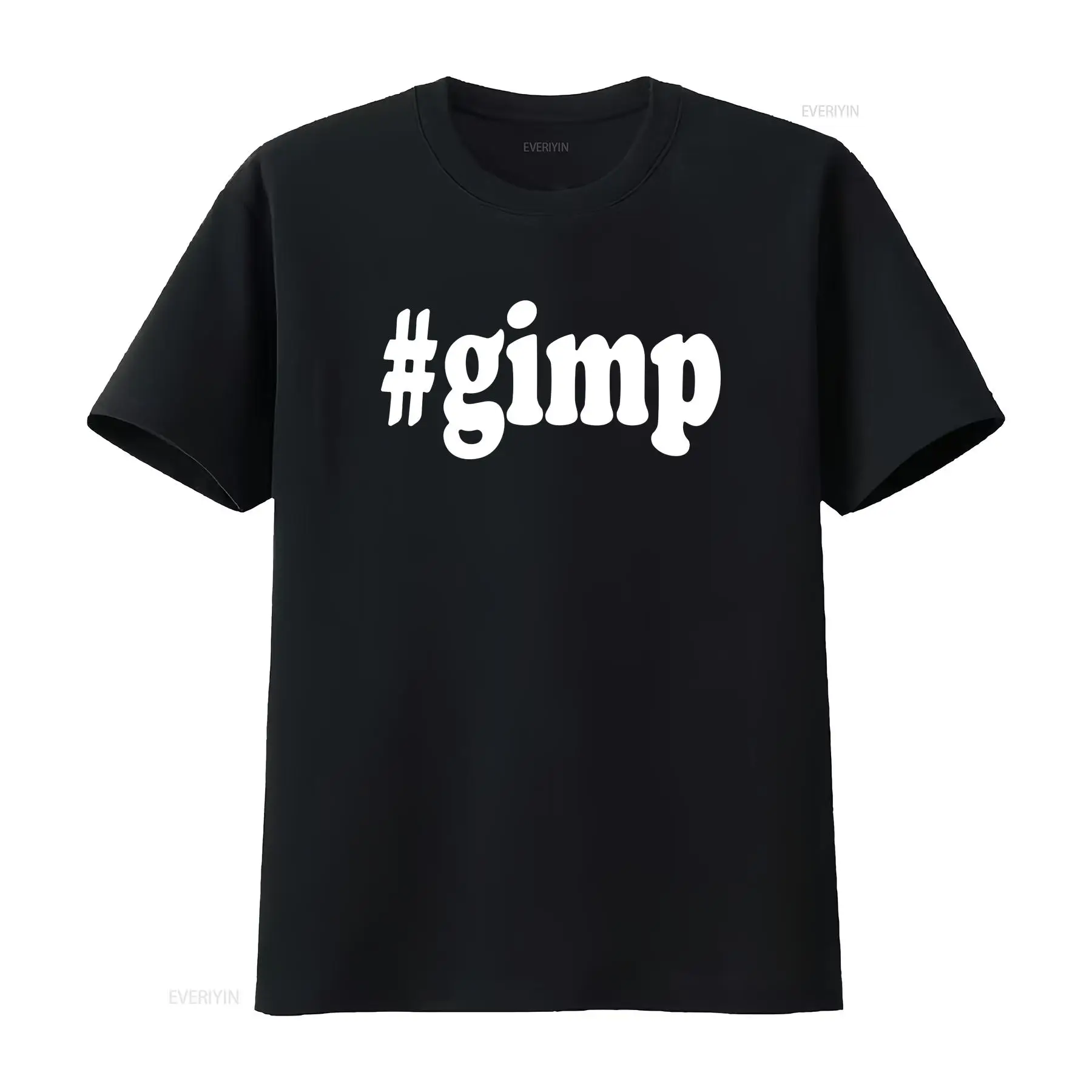 Vintage Fashion Hashtags - T-shirt Gimp Hashtag Funny Noir Blanc