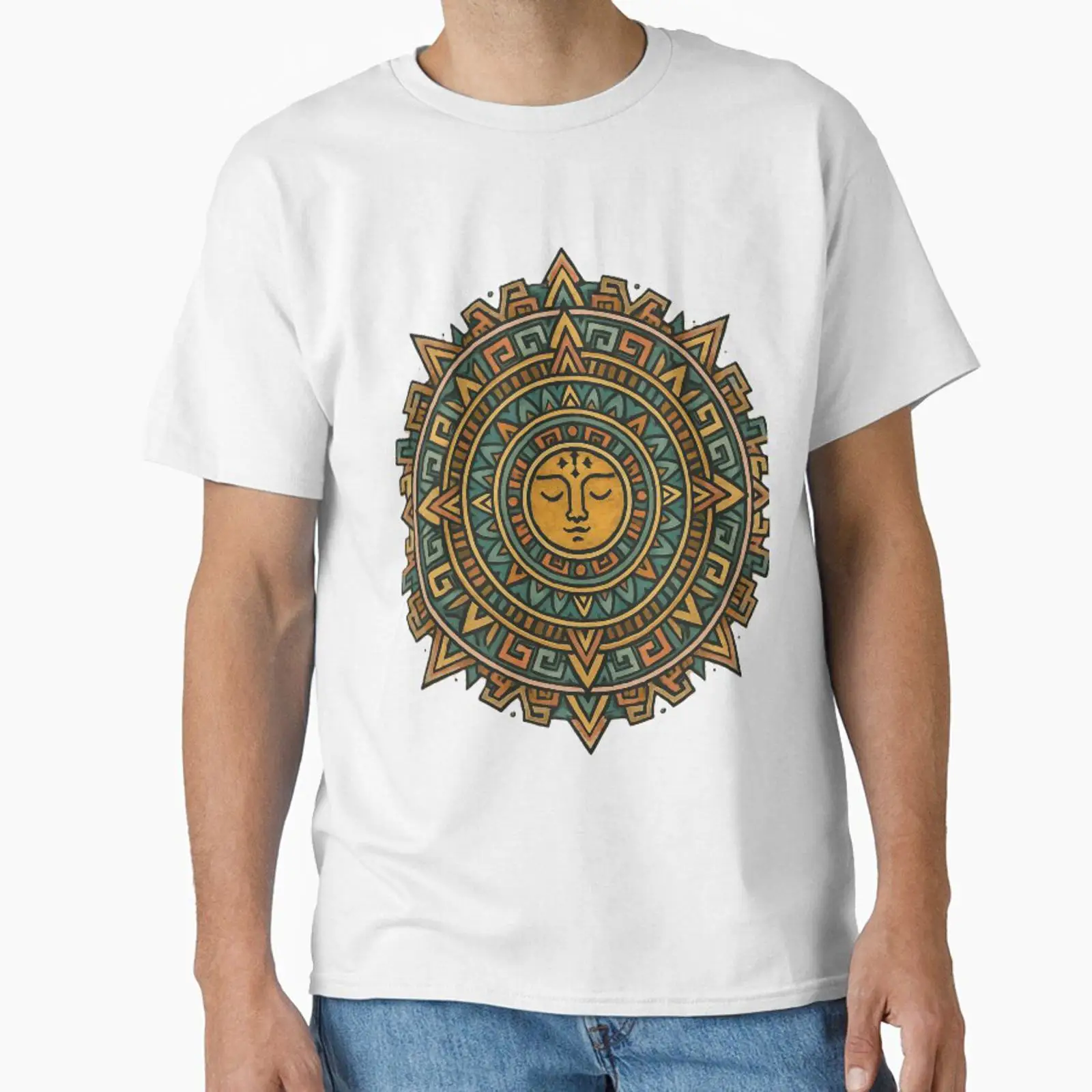 Vintage Fashion Uk - Aztec Sun Mandala, conçu et vendu