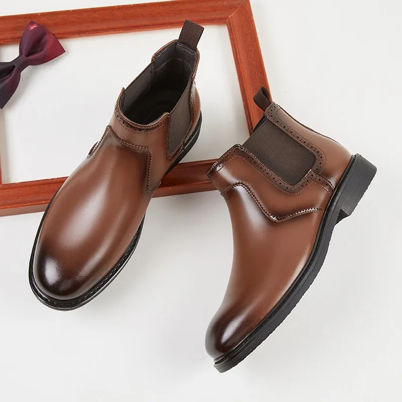 Vintage Fashion In 2026 - Bottes Oxford en cuir Vintage pour