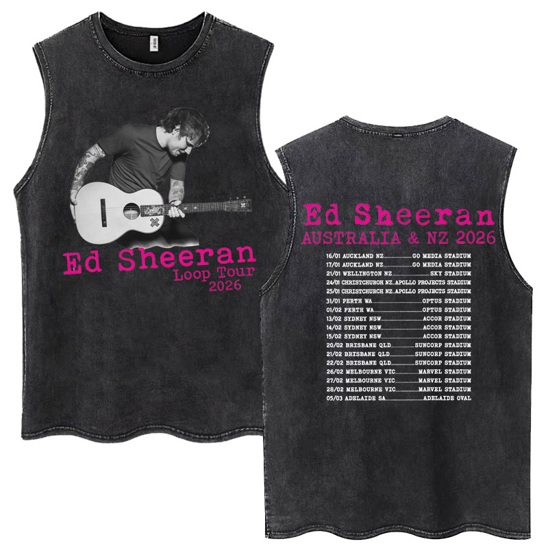 Vintage Fashion Australia - Vintage lavé Ed Sheeran Loop Tour