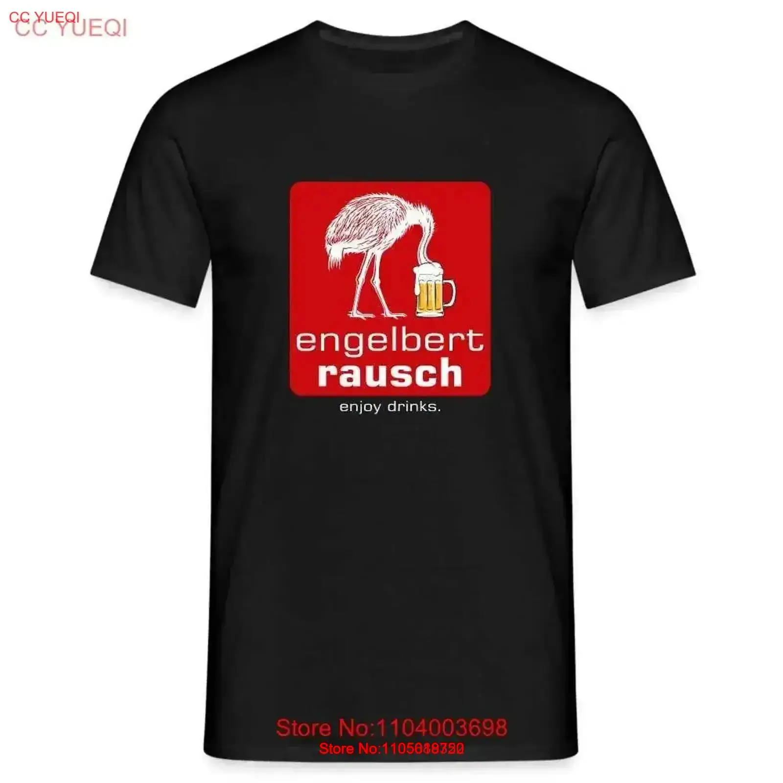 Vintage Fashion Ideas - T-shirt Engelbert Rausch Beer, idée amusante,