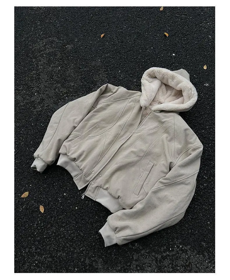 Vintage Fashion Subculture - Veste à capuche avec poche chaude
