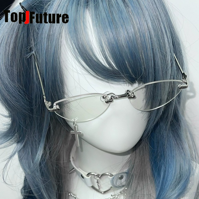 Vintage Fashion Subculture - Lunettes de mode polyvalentes Y2K pour
