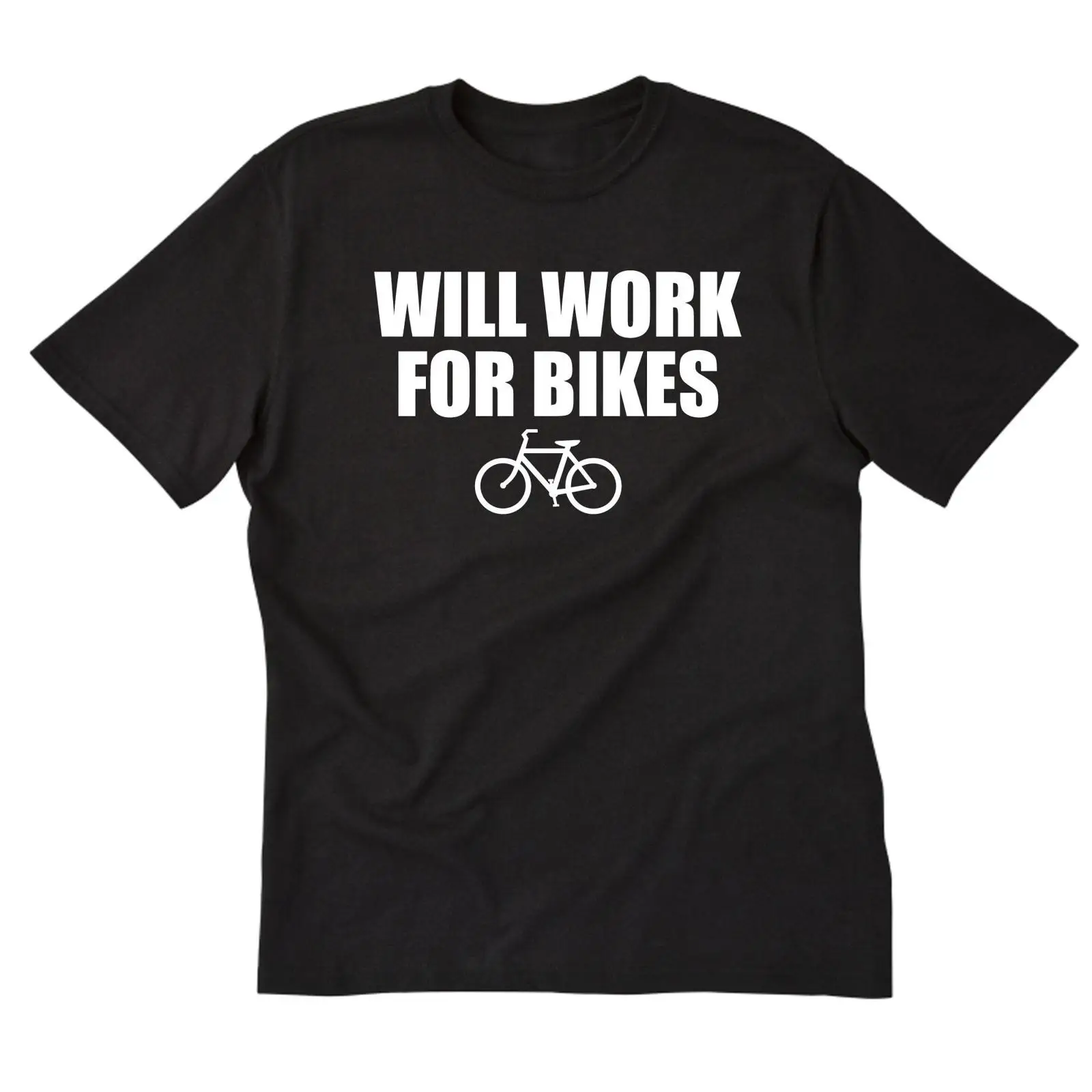 T-shirt « Will Work For Bikes  - Vintage Fashion Ideas avis et prix