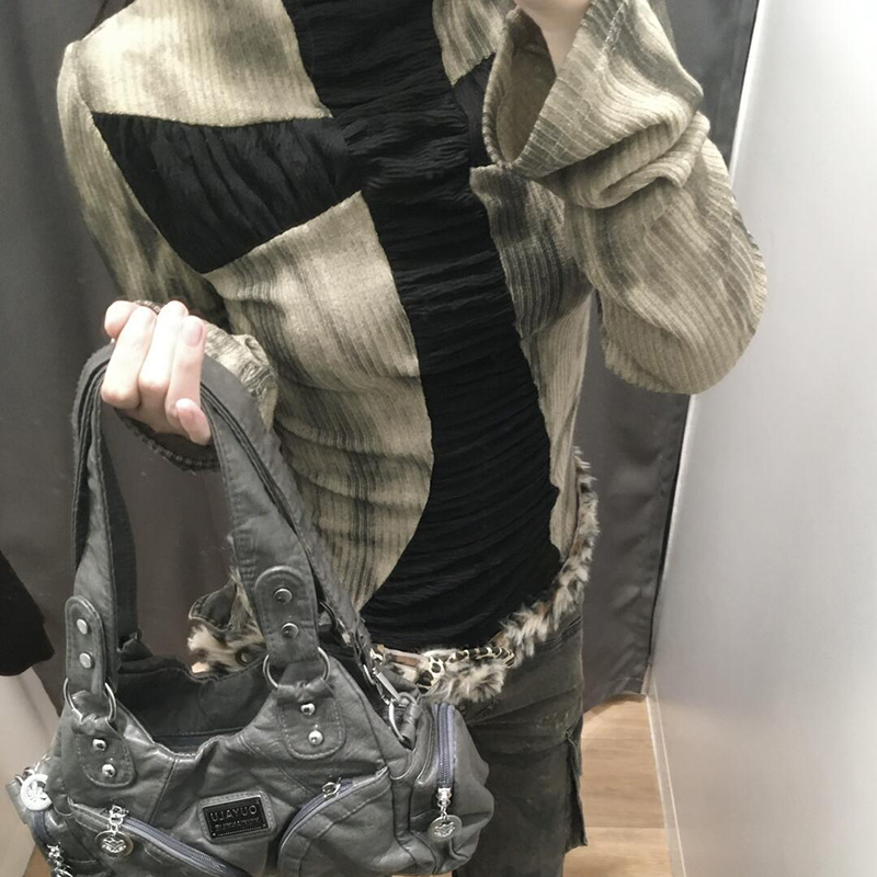Goth Cross sous-culture slim h - Turtleneck Knit 90S avis et prix