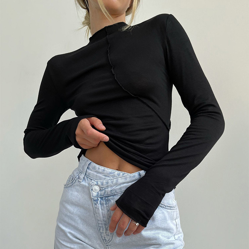 2025 automne col roulé Y2K à m - Turtleneck Knit 90S avis et prix