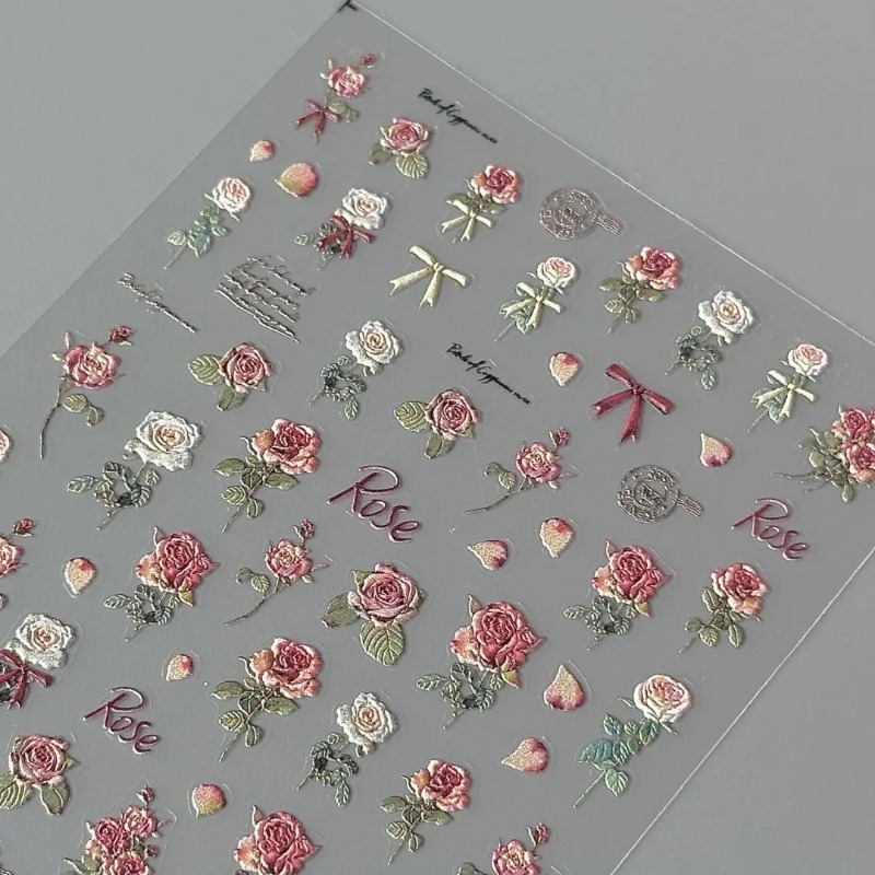 Autocollant Rose rétro Ins, ét - Vintage Fashion Magazines avis et prix