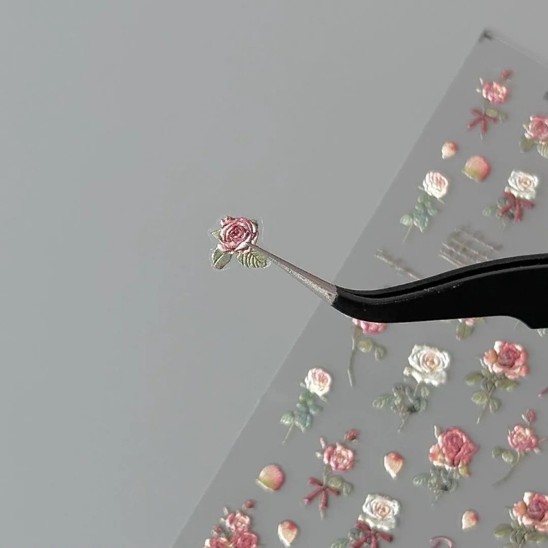 Autocollant Rose rétro Ins, ét - Vintage Fashion Magazines avis et prix