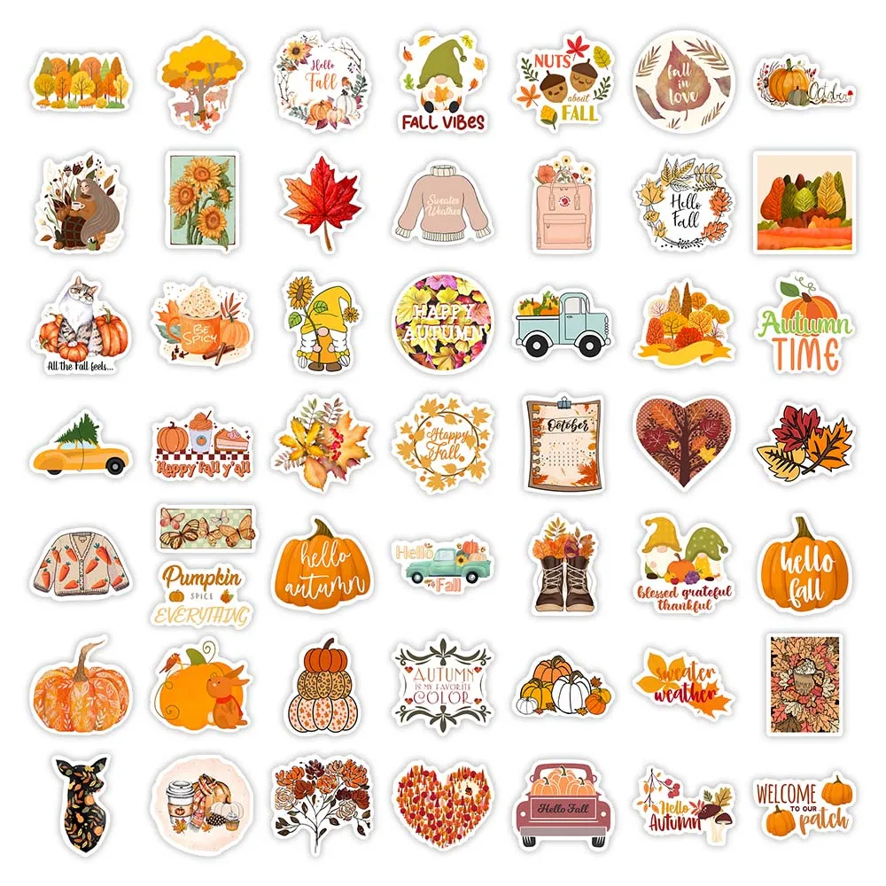 Autocollants mignons d'automne - Vintage Fashion Magazines avis et prix