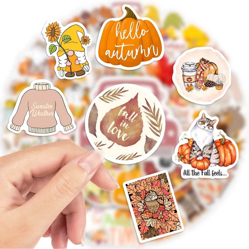 Autocollants mignons d'automne - Vintage Fashion Magazines avis et prix