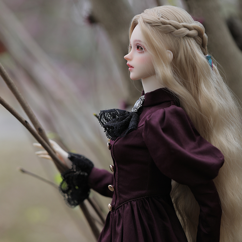 Elina-Robe violette aristocrat - Vintage Fashion Toys avis et prix