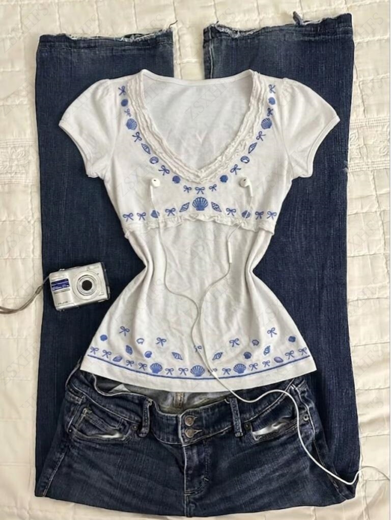 T-shirt vintage punk, été, ann - Vintage Fashion Subculture avis et prix