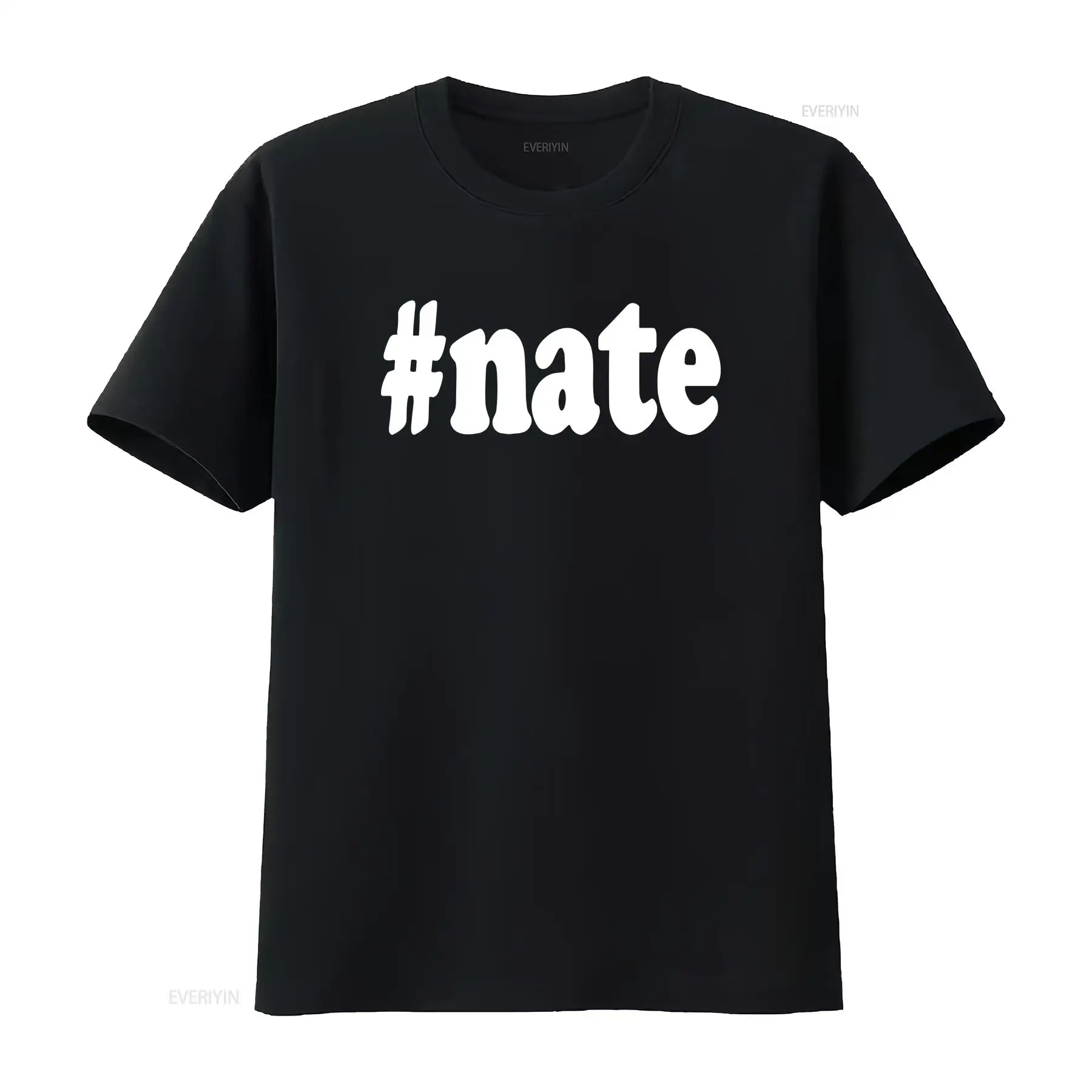 T-shirt Nate Hashtag Nathan Di - Vintage Fashion Hashtags avis et prix