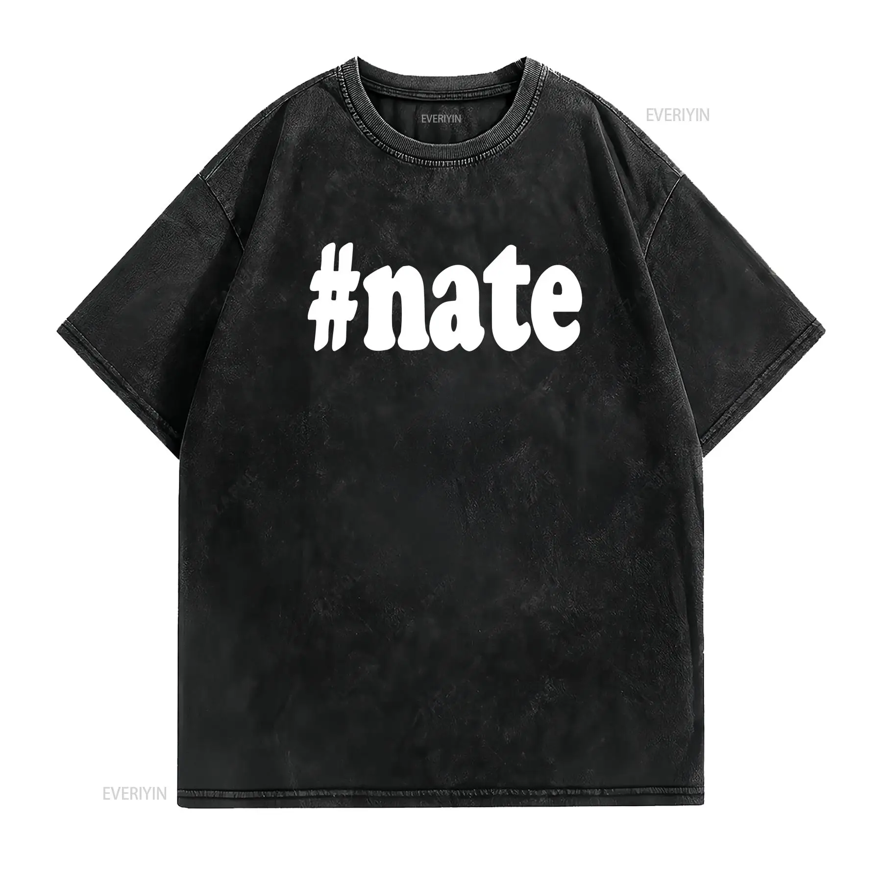 T-shirt Nate Hashtag Nathan Di - Vintage Fashion Hashtags avis et prix