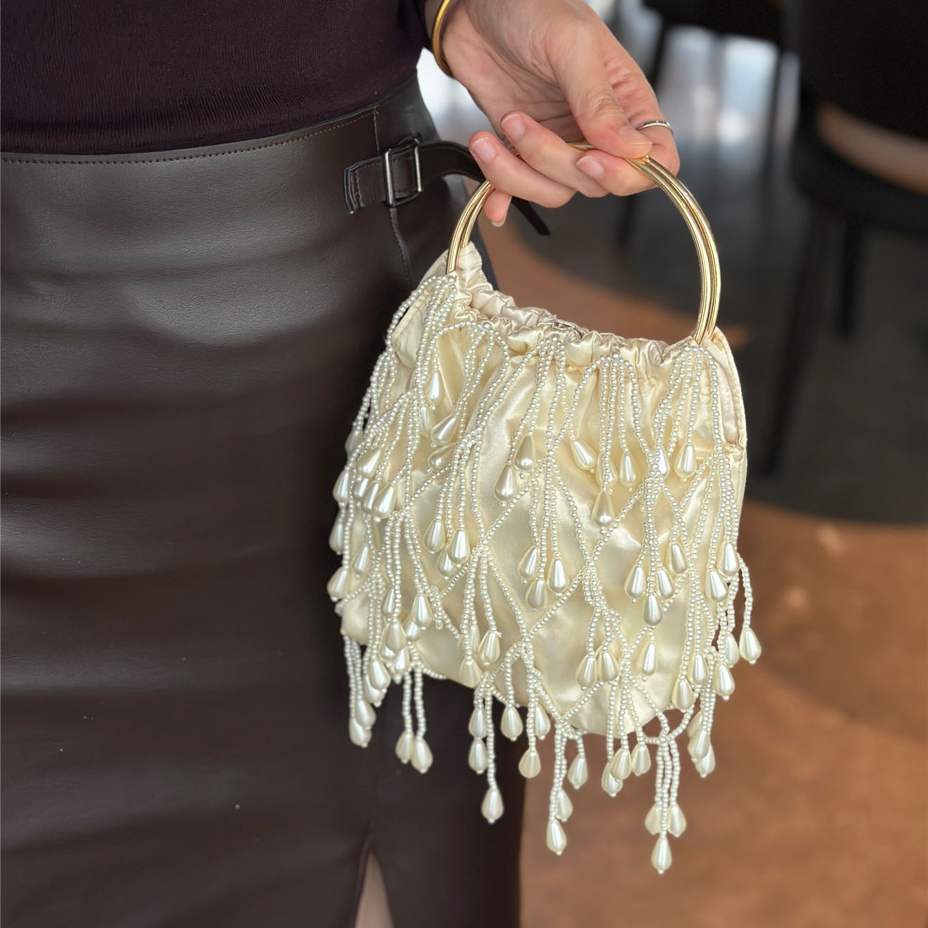 Sacs à main perlés faits à la  - French Vintage Fashion avis et prix