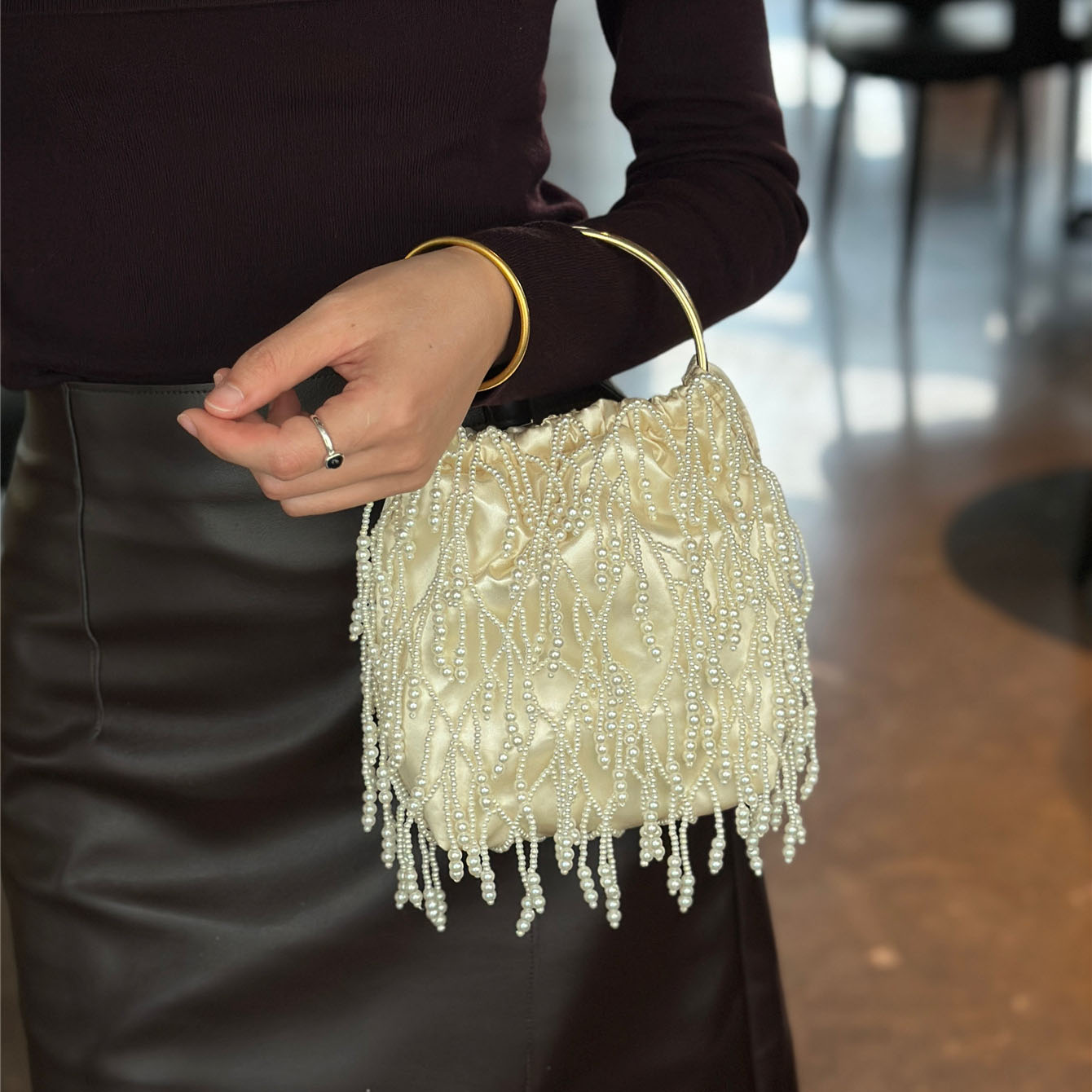 Sacs à main perlés faits à la  - French Vintage Fashion avis et prix