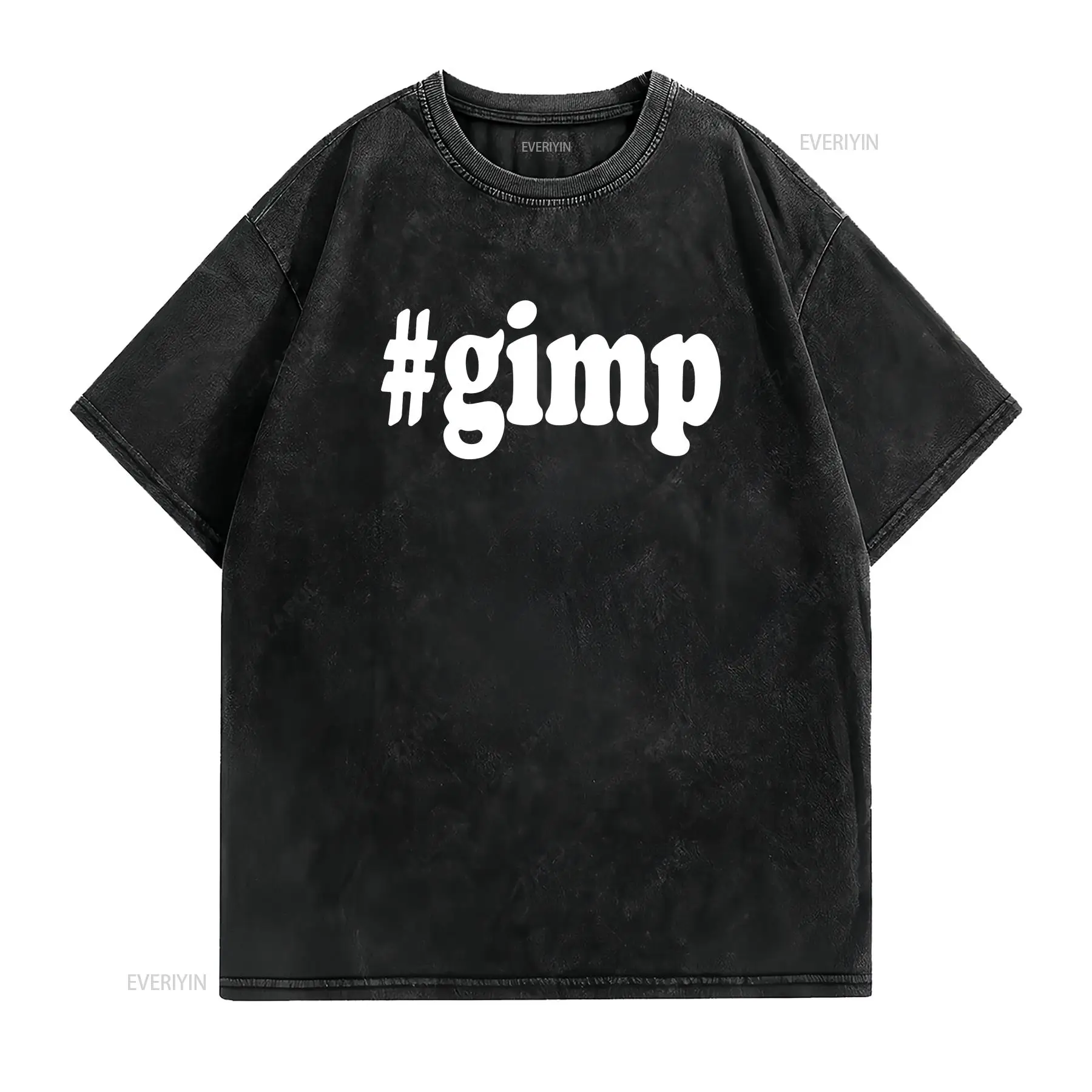 T-shirt Gimp Hashtag Funny Noi - Vintage Fashion Hashtags avis et prix