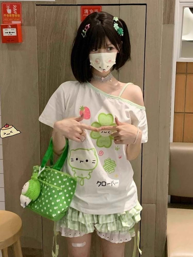 Doux Kawaii Vintage femmes t-s - Vintage Fashion Subculture avis et prix