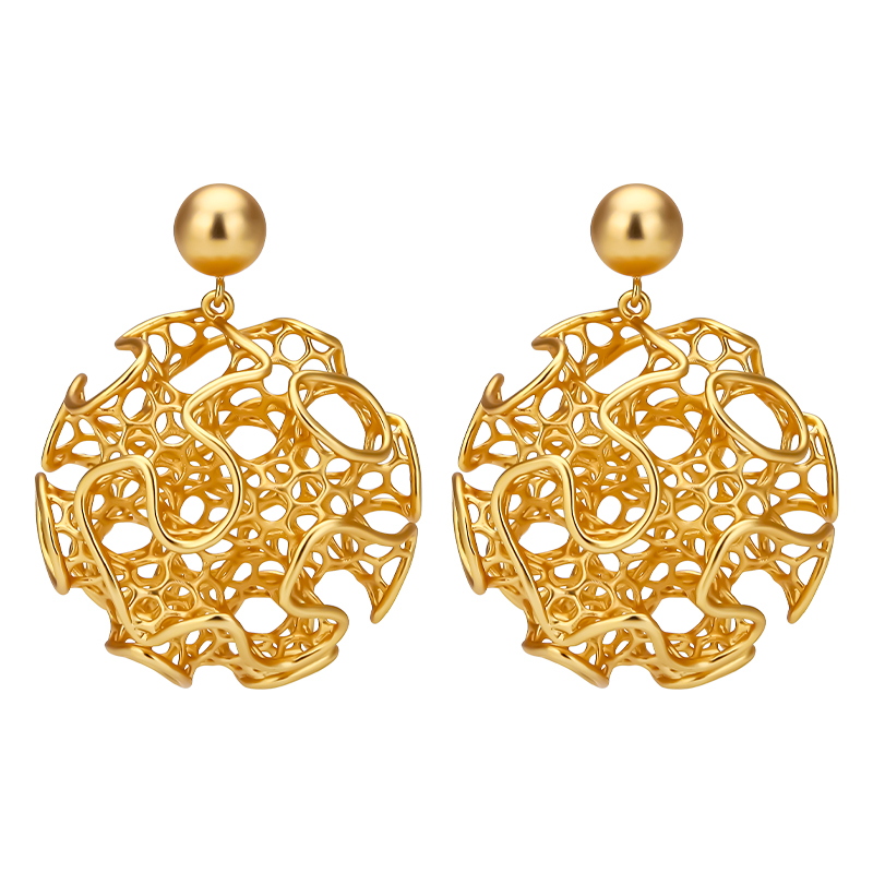 IVOG-Boucles d'oreilles rondes - Vintage Fashion Websites avis et prix