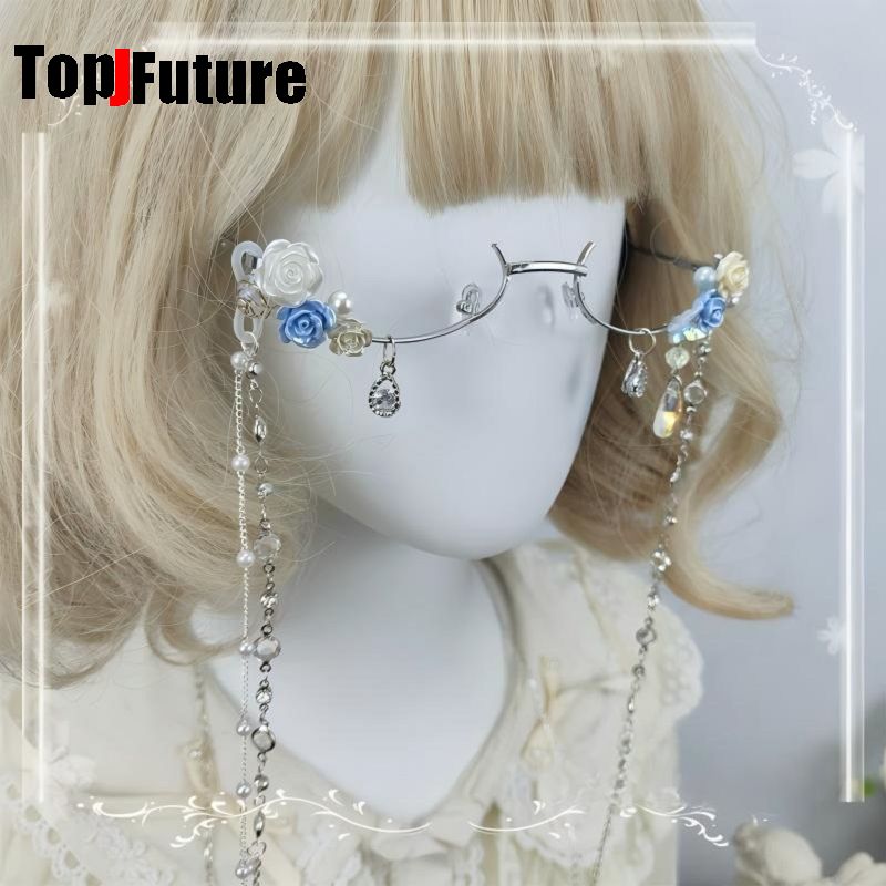 Lunettes demi-cerclées florale - Vintage Fashion Subculture avis et prix