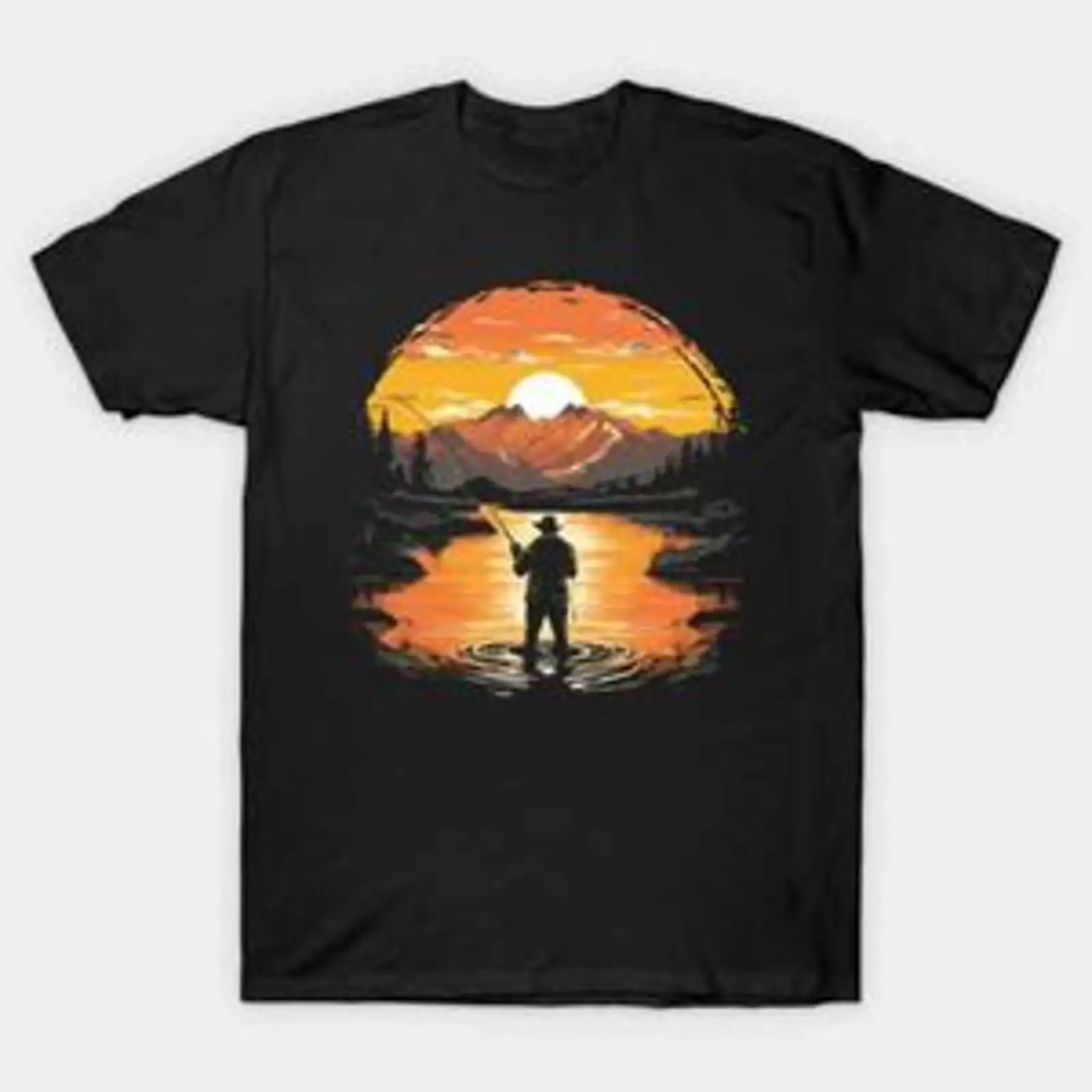 T-shirt vintage Sunset Fly Fis - Vintage Fashion Australia avis et prix