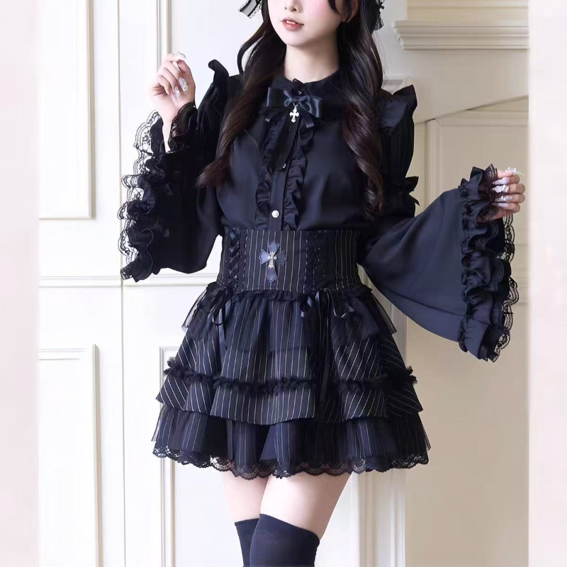 Chemisier Femme Vintage Gothiq - Vintage Fashion Subculture avis et prix