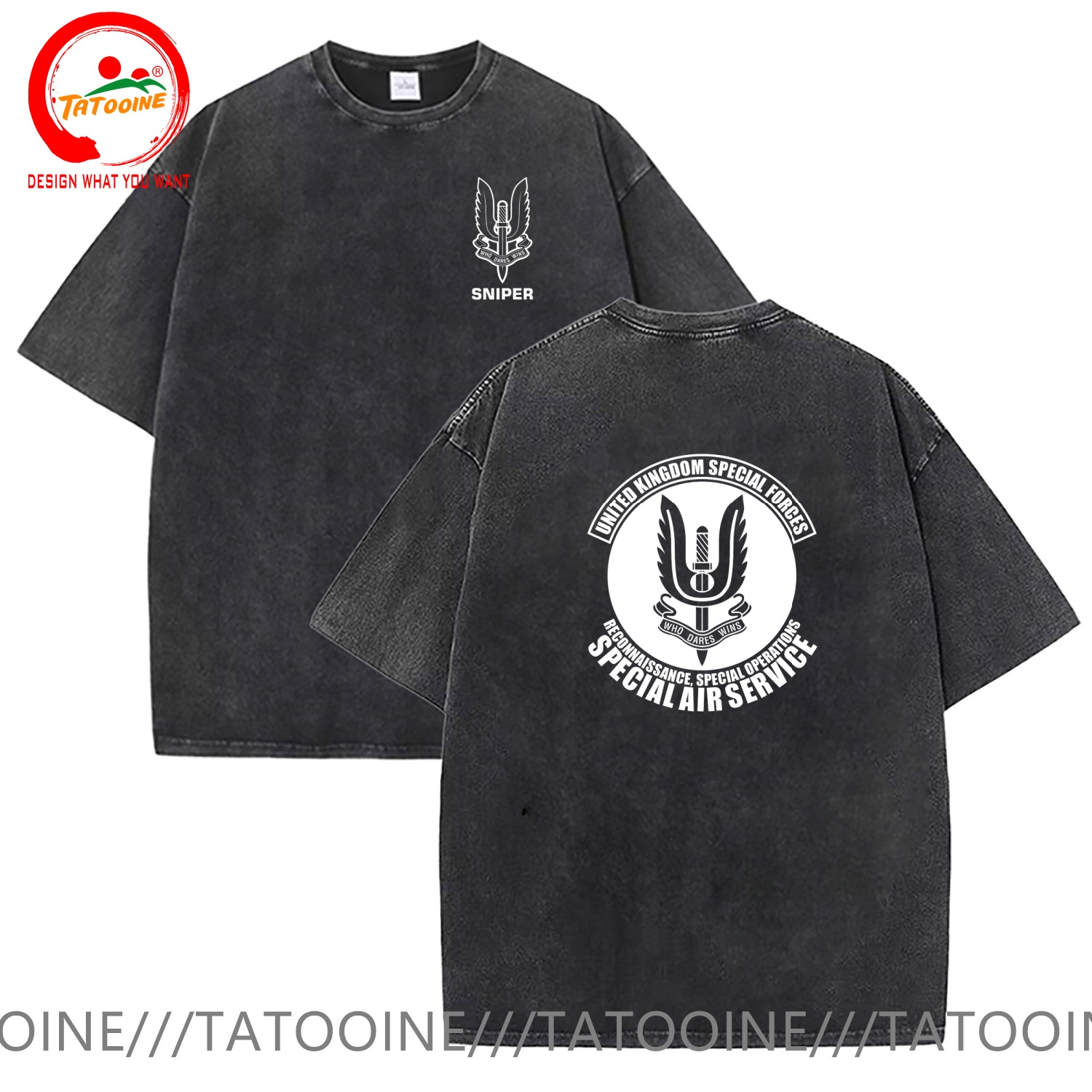 Vintage lavé coton T-Shirt drô - Vintage Fashion Uk avis et prix