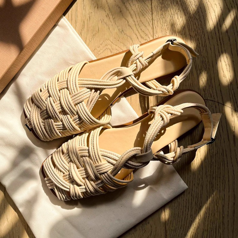 Sandales romaines vintage tiss - Vintage Fashion In 2026 avis et prix