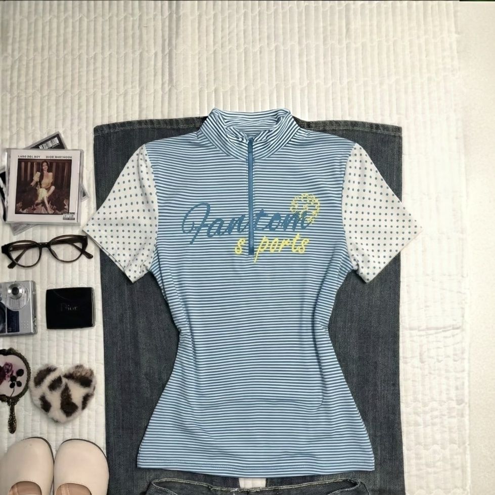 T-shirt Punk Gothique Vintage  - Turtleneck Knit 90S avis et prix