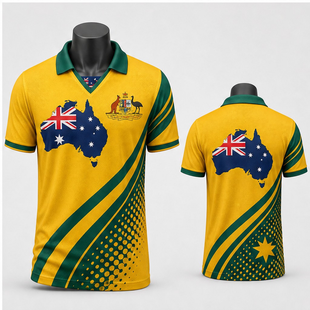 T-shirt semi-polo col V pour h - Vintage Fashion Australia avis et prix